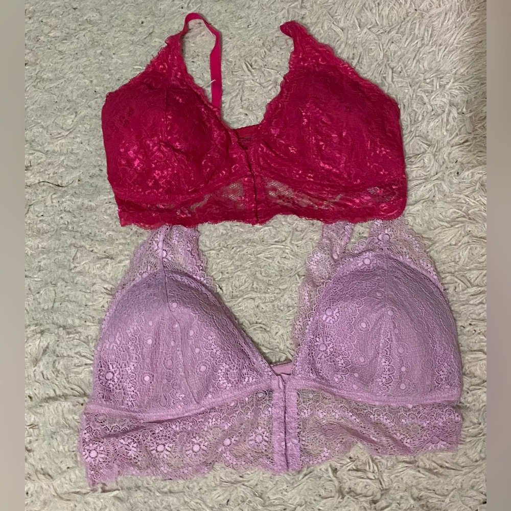 3XL Bras Pink and Red